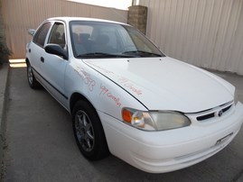 1999 TOYOTA COROLLA CE WHITE 1.8L AT Z18393